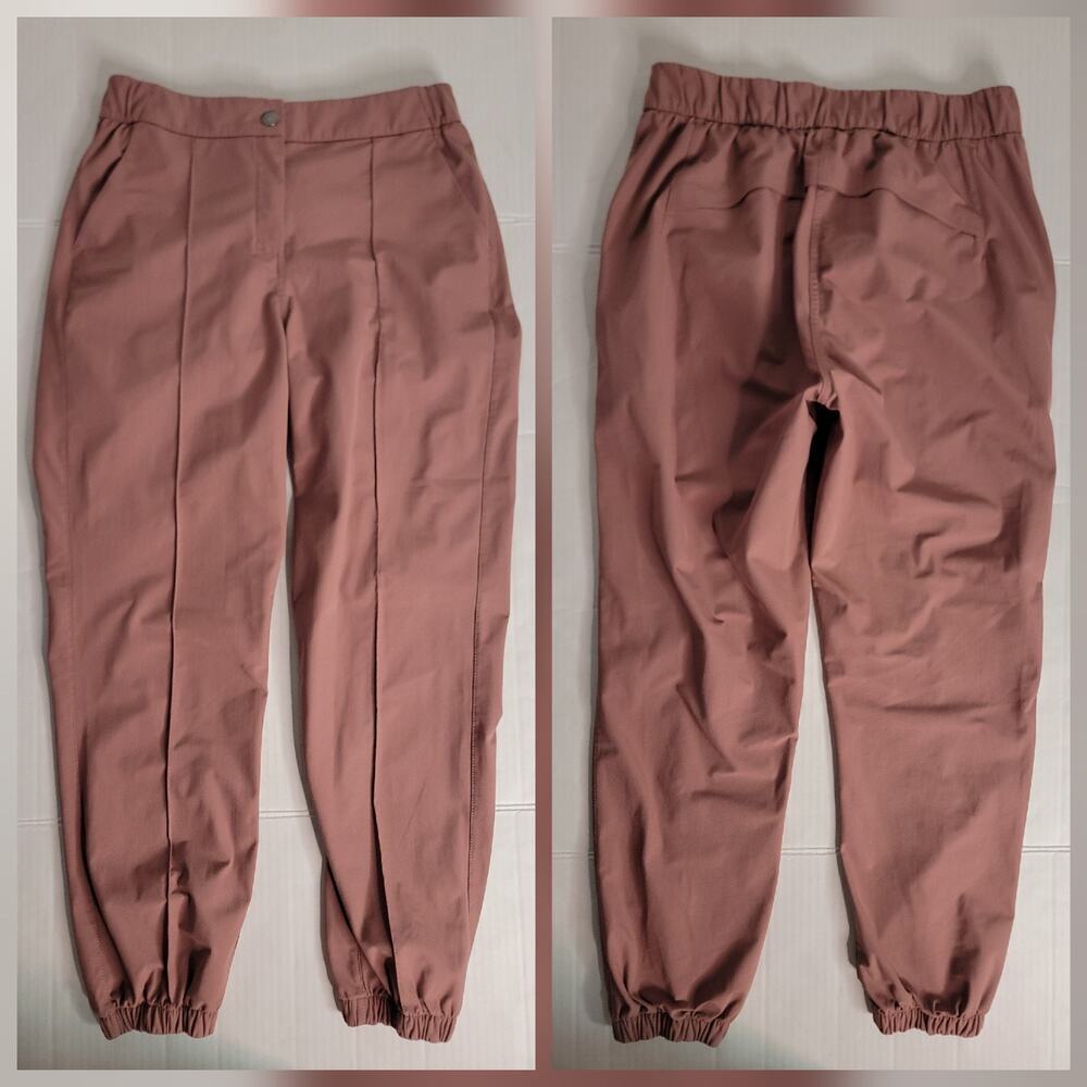 Lululemon Womens Warpstreme High Rise Jogger Pants Sz 28 spiced Chai 7/8 W5EAOS